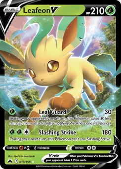 Leafeon V 13 — Crown Zenith