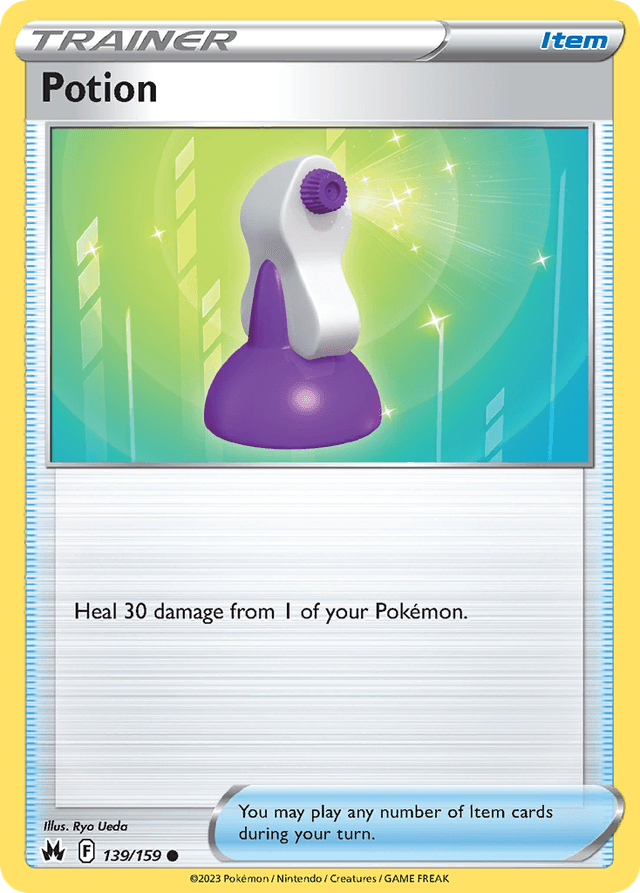 Carta Potion 139/159 do set Crown Zenith — Pokémon TCG | Bynx
