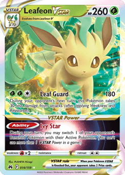 Leafeon VSTAR 14 — Crown Zenith
