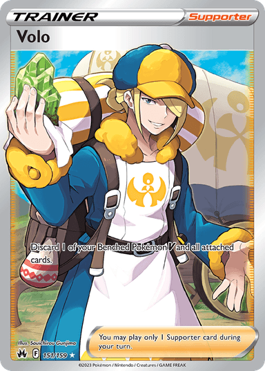 Carta Volo 151/159 do set Crown Zenith — Pokémon TCG | Bynx