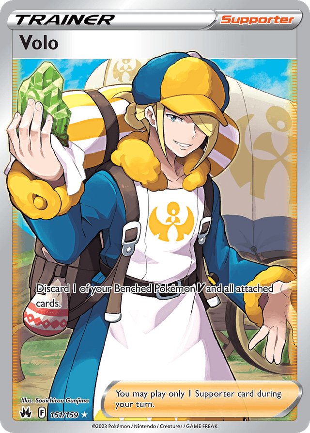 Carta Volo 151/159 do set Crown Zenith — Pokémon TCG | Bynx