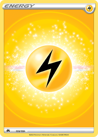 Carta Lightning Energy 155/159 do set Crown Zenith — Pokémon TCG | Bynx