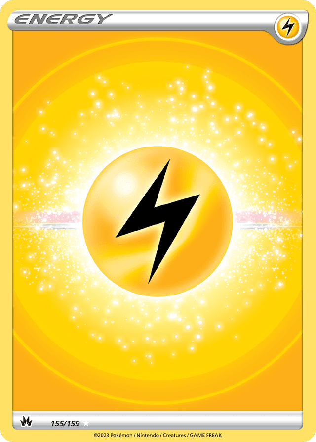 Carta Lightning Energy 155/159 do set Crown Zenith — Pokémon TCG | Bynx