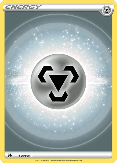 Carta Metal Energy 159/159 do set Crown Zenith — Pokémon TCG | Bynx