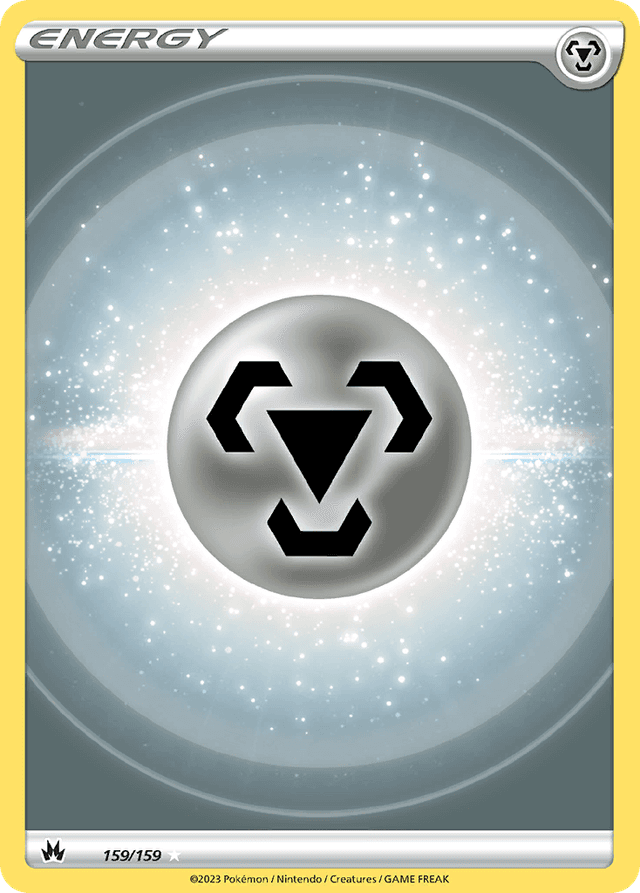 Carta Metal Energy 159/159 do set Crown Zenith — Pokémon TCG | Bynx