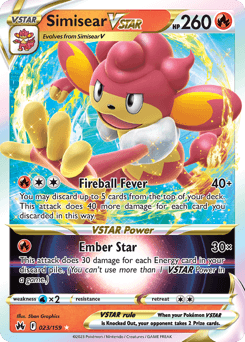 Simisear VSTAR 23 — Crown Zenith