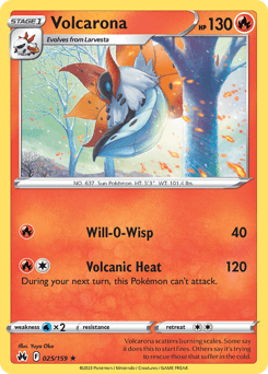 Volcarona 25 — Crown Zenith