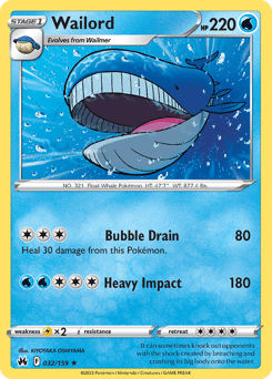 Wailord 32 — Crown Zenith