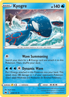 Kyogre 36 — Crown Zenith
