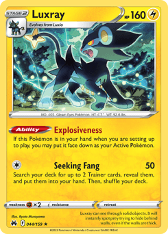 Luxray 44 — Crown Zenith