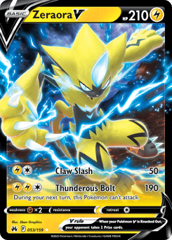 Zeraora V 53 — Crown Zenith