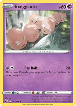 Exeggcute 57 — Crown Zenith