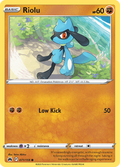 Riolu 71 — Crown Zenith