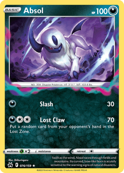 Absol 76/159 — Realeza Absoluta
