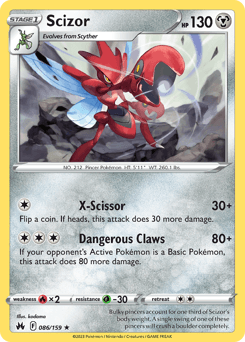 Scizor 86 — Crown Zenith