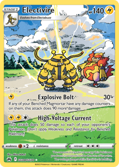 Electivire GG08/70 — Realeza Absoluta Galeria de Galar