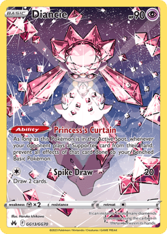 Diancie GG13 — Crown Zenith Galarian Gallery