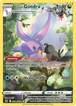 Hisuian Goodra GG21/70 — Realeza Absoluta Galeria de Galar
