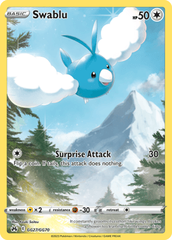 Swablu GG27 — Crown Zenith Galarian Gallery