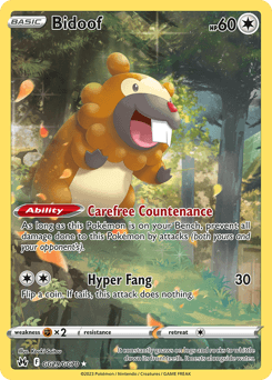 Bidoof GG29/70 — Realeza Absoluta Galeria de Galar