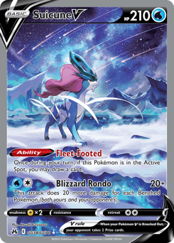 Suicune V GG38/70 — Realeza Absoluta Galeria de Galar
