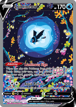 Lumineon V GG39 — Crown Zenith Galarian Gallery
