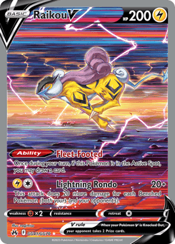 Raikou V GG41 — Crown Zenith Galarian Gallery