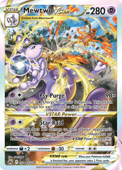 Mewtwo VSTAR GG44 — Crown Zenith Galarian Gallery
