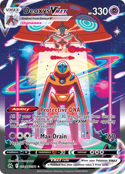 Deoxys VMAX GG45/70 — Realeza Absoluta Galeria de Galar