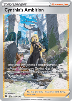 Cynthia's Ambition GG60/70 — Realeza Absoluta Galeria de Galar