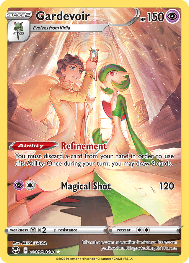 Carta Gardevoir TG05/30 do set Silver Tempest Trainer Gallery — Pokémon TCG | Bynx