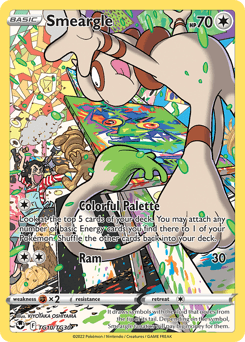 Smeargle TG10 — Silver Tempest Trainer Gallery