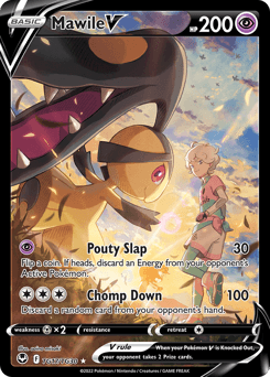 Mawile V TG17 — Silver Tempest Trainer Gallery