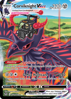 Corviknight VMAX TG19 — Silver Tempest Trainer Gallery