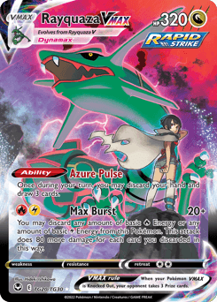 Rayquaza VMAX TG20 — Silver Tempest Trainer Gallery