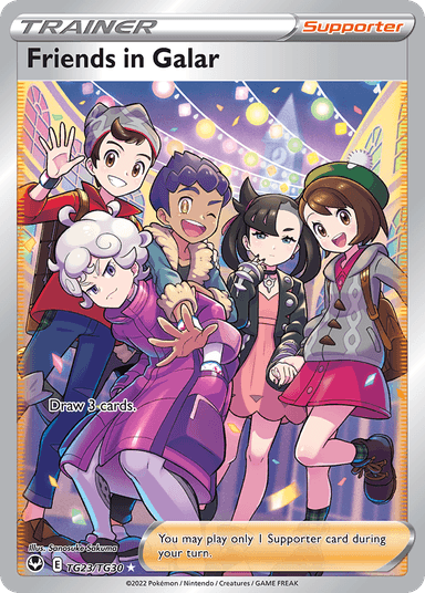 Carta Friends in Galar TG23/30 do set Silver Tempest Trainer Gallery — Pokémon TCG | Bynx