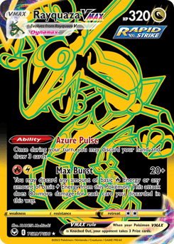 Rayquaza VMAX TG29 — Silver Tempest Trainer Gallery