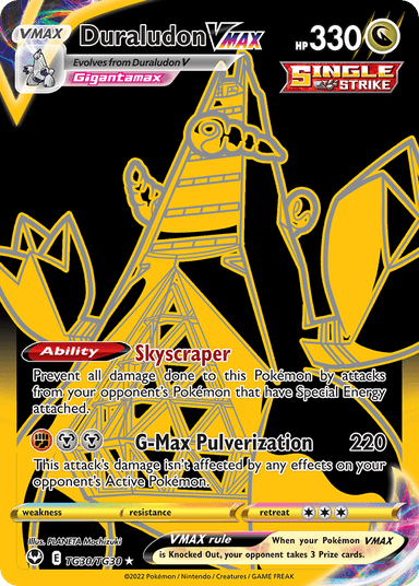 Carta Duraludon VMAX TG30/30 do set Silver Tempest Trainer Gallery — Pokémon TCG | Bynx