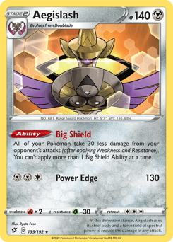 Aegislash 135 — Rebel Clash