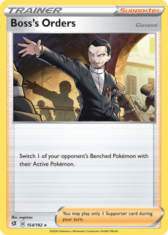 Boss's Orders 154/192 — Rixa Rebelde