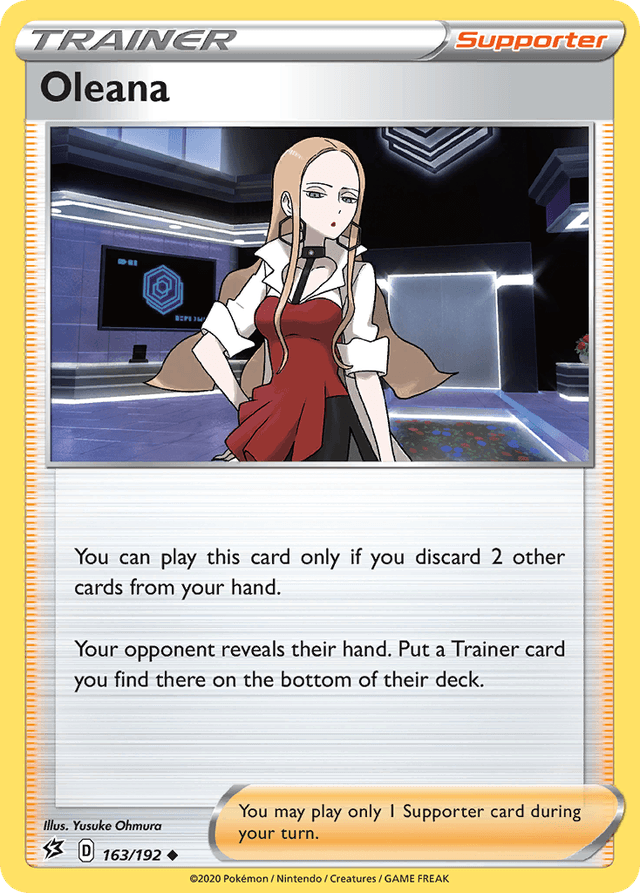 Carta Oleana 163/192 do set Rebel Clash — Pokémon TCG | Bynx