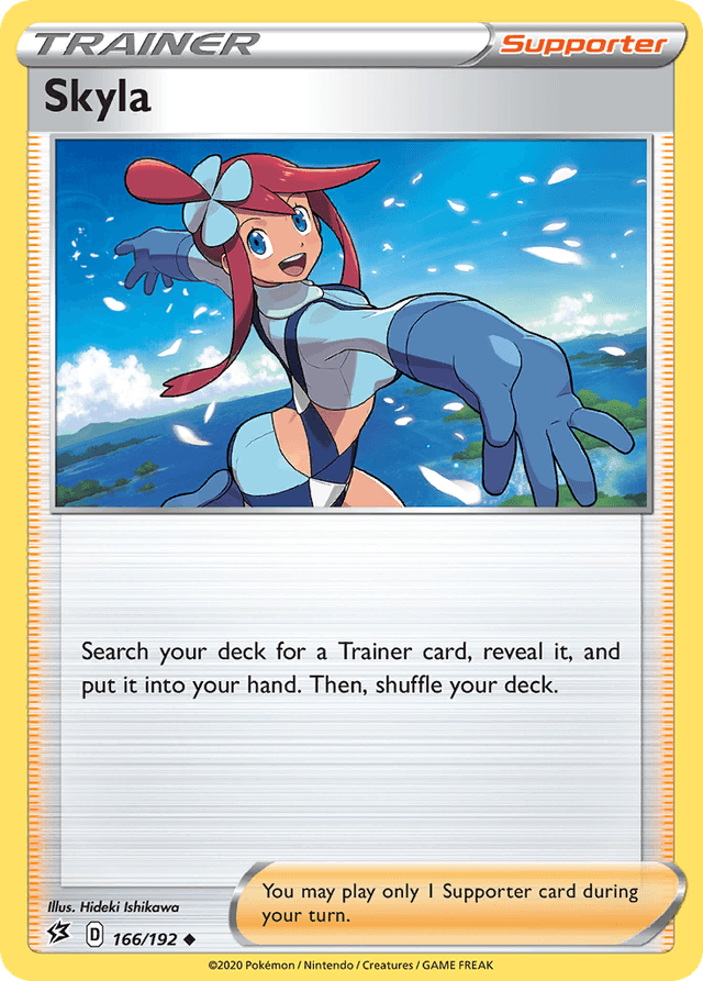 Carta Skyla 166/192 do set Rebel Clash — Pokémon TCG | Bynx