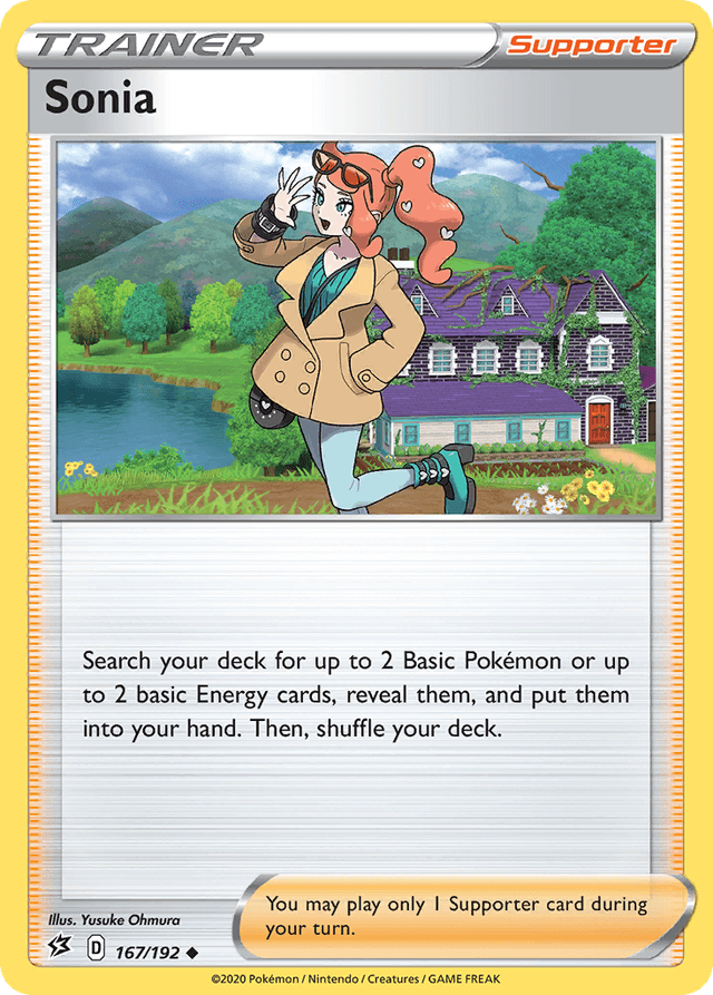 Carta Sonia 167/192 do set Rebel Clash — Pokémon TCG | Bynx