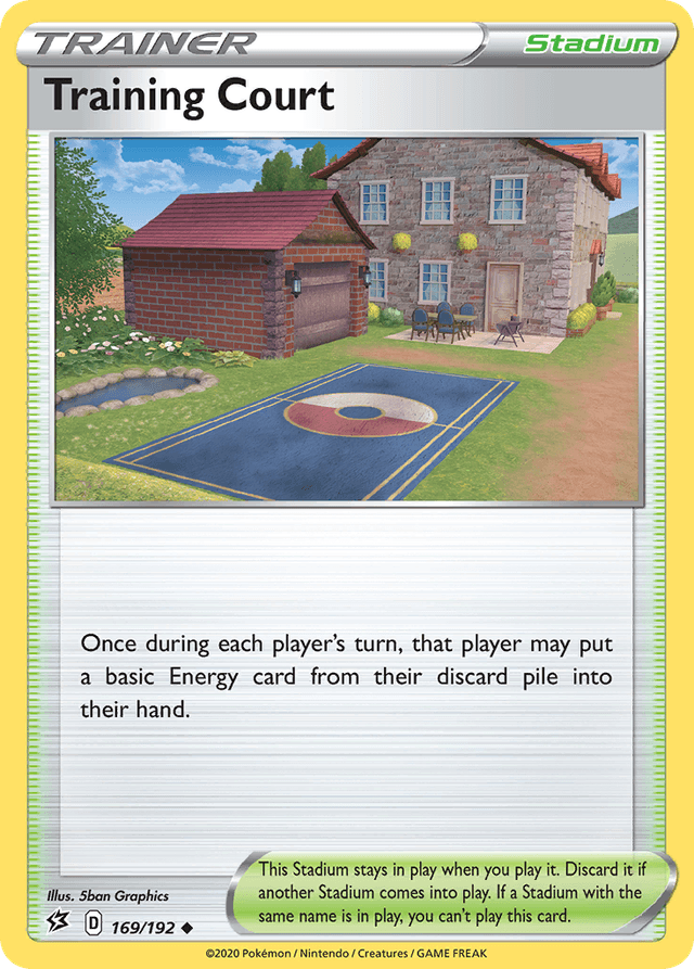 Carta Training Court 169/192 do set Rebel Clash — Pokémon TCG | Bynx