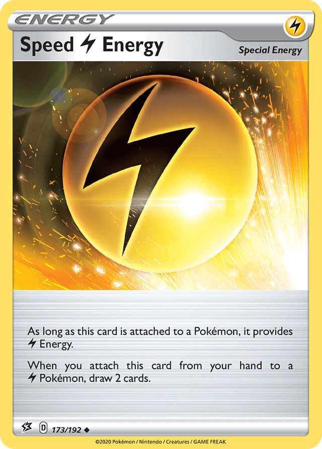 Carta Speed Lightning Energy 173/192 do set Rebel Clash — Pokémon TCG | Bynx