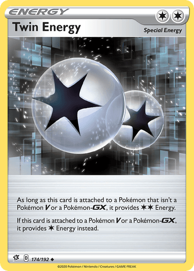 Carta Twin Energy 174/192 do set Rebel Clash — Pokémon TCG | Bynx