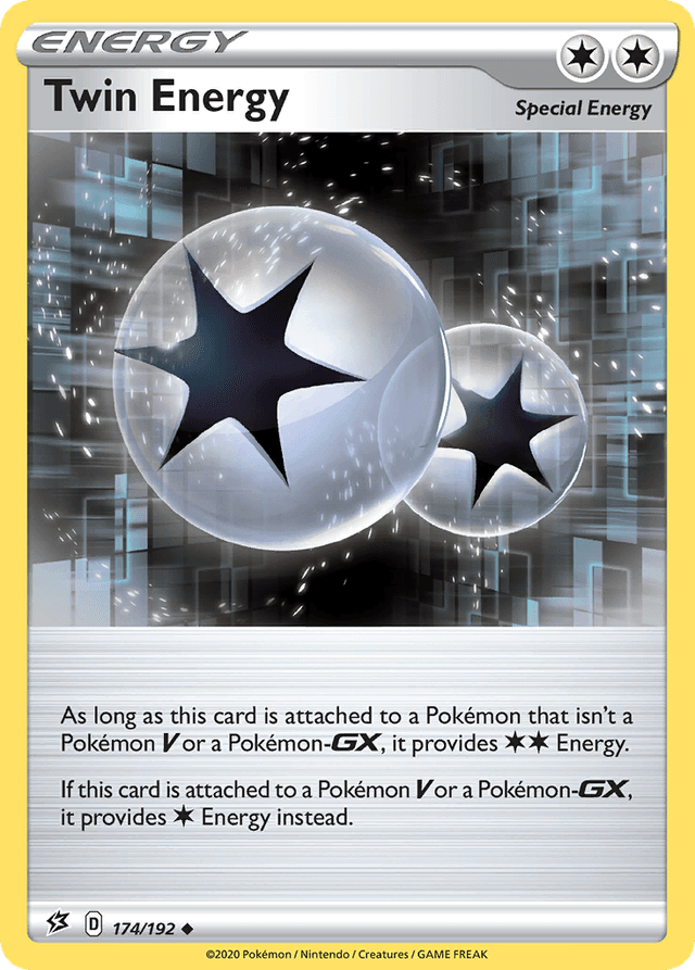 Carta Twin Energy 174/192 do set Rebel Clash — Pokémon TCG | Bynx