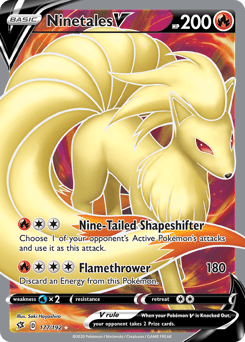 Ninetales V 177 — Rebel Clash