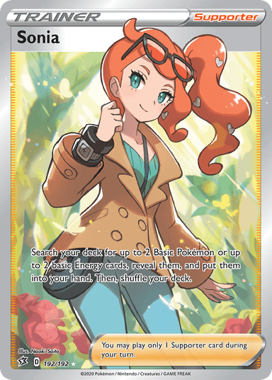 Carta Sonia 192/192 do set Rebel Clash — Pokémon TCG | Bynx