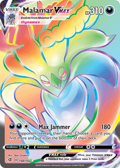 Malamar VMAX 198 — Rebel Clash